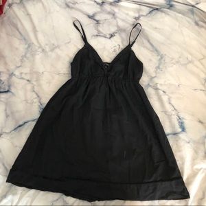 Black sun dress